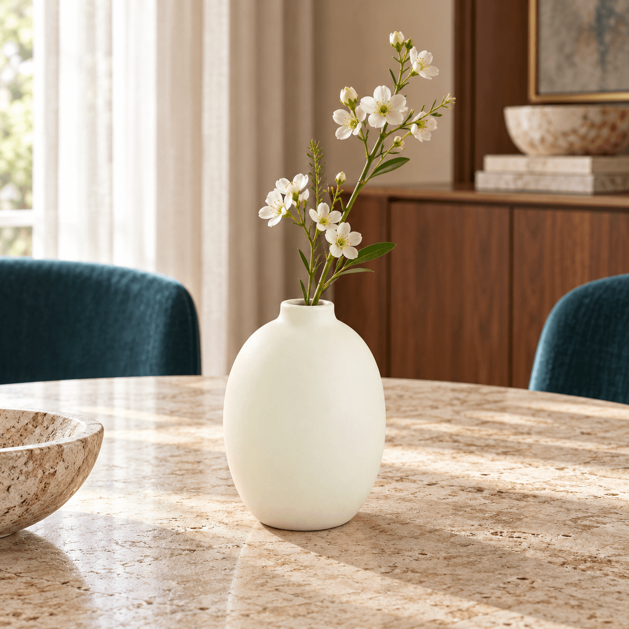 Round Decorative Vase