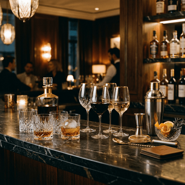 Crystal Wine Glass Set