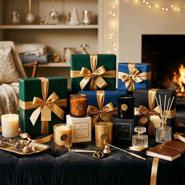 Premium Scented Candle Trio