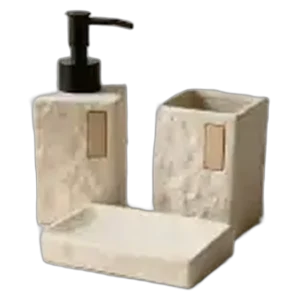 Quarry Stone Bathroom Set